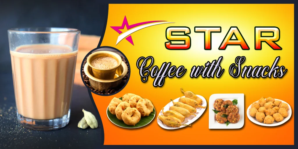 Tea shop banner design PSD free download kumarannetwork