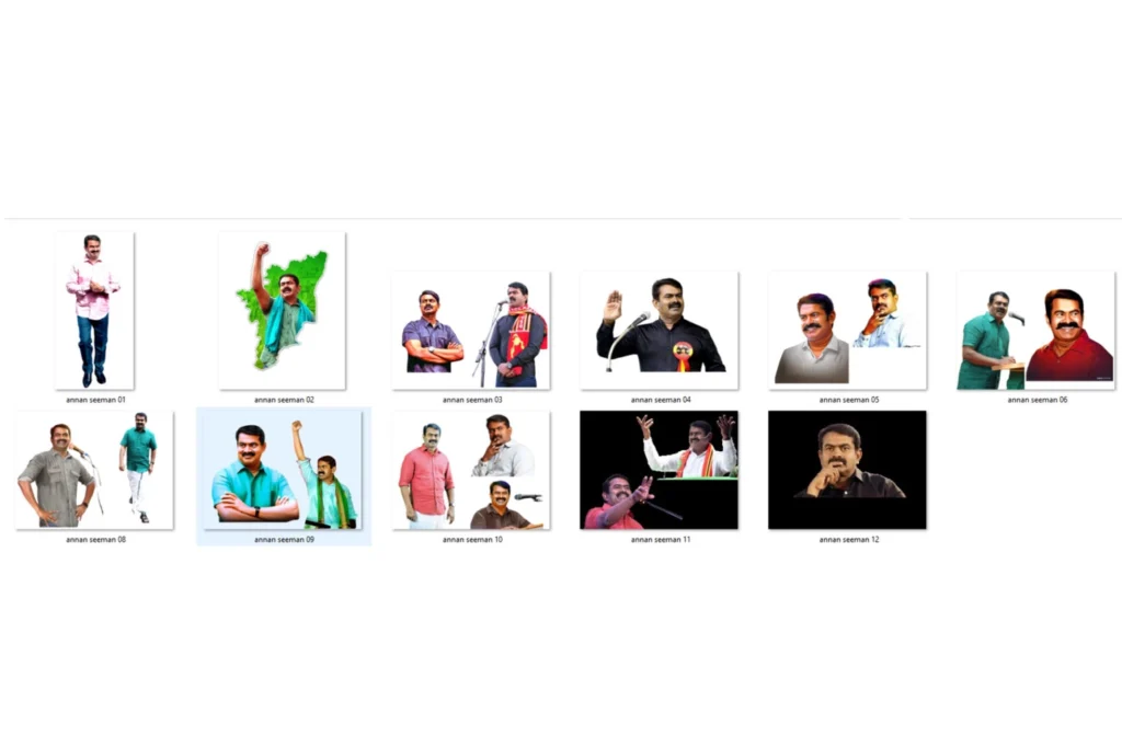 Naam tamilar Seemaan PNG Images Free Download kumaran network