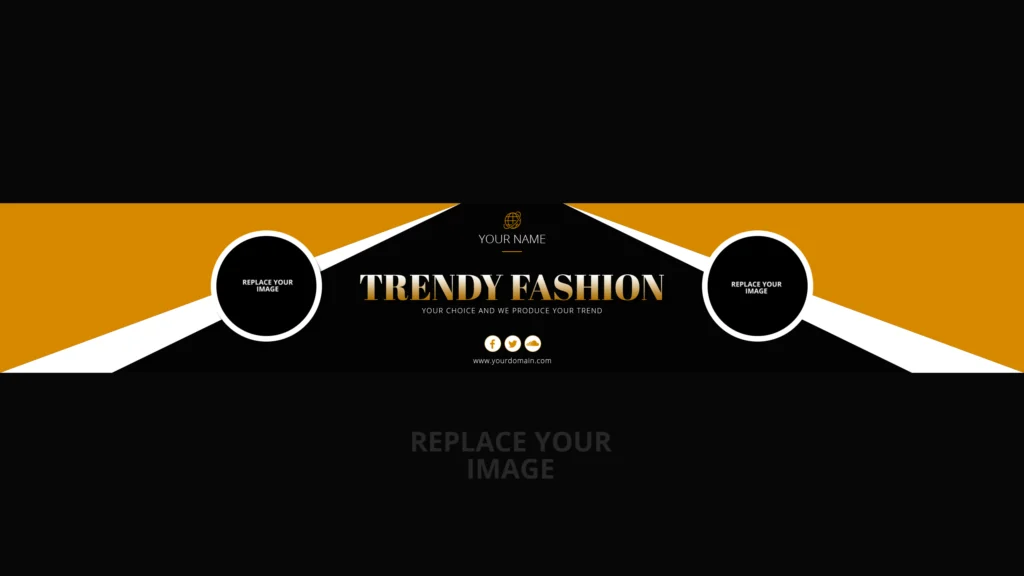 Free Photoshop Youtube Banner Templates PSD Download kumarannetwork