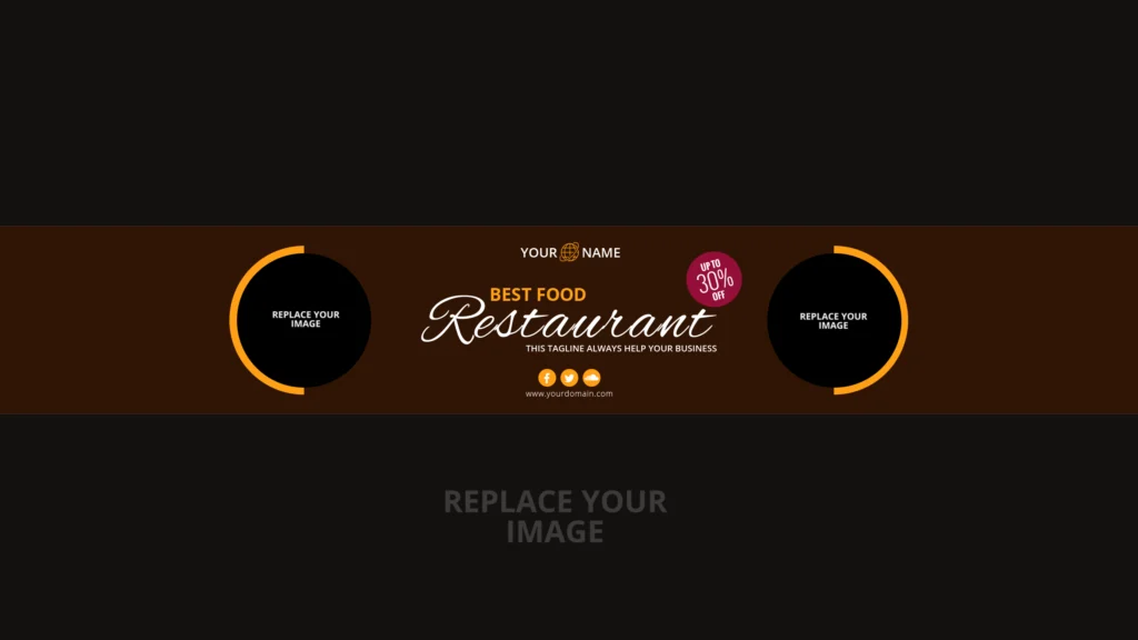 YouTube Cover Banner Template Free Download kumarannetwork
