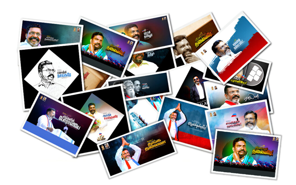 VCK Thirumavalavan Birthday Design Psd Collection Free Download | kumarannetwork.com