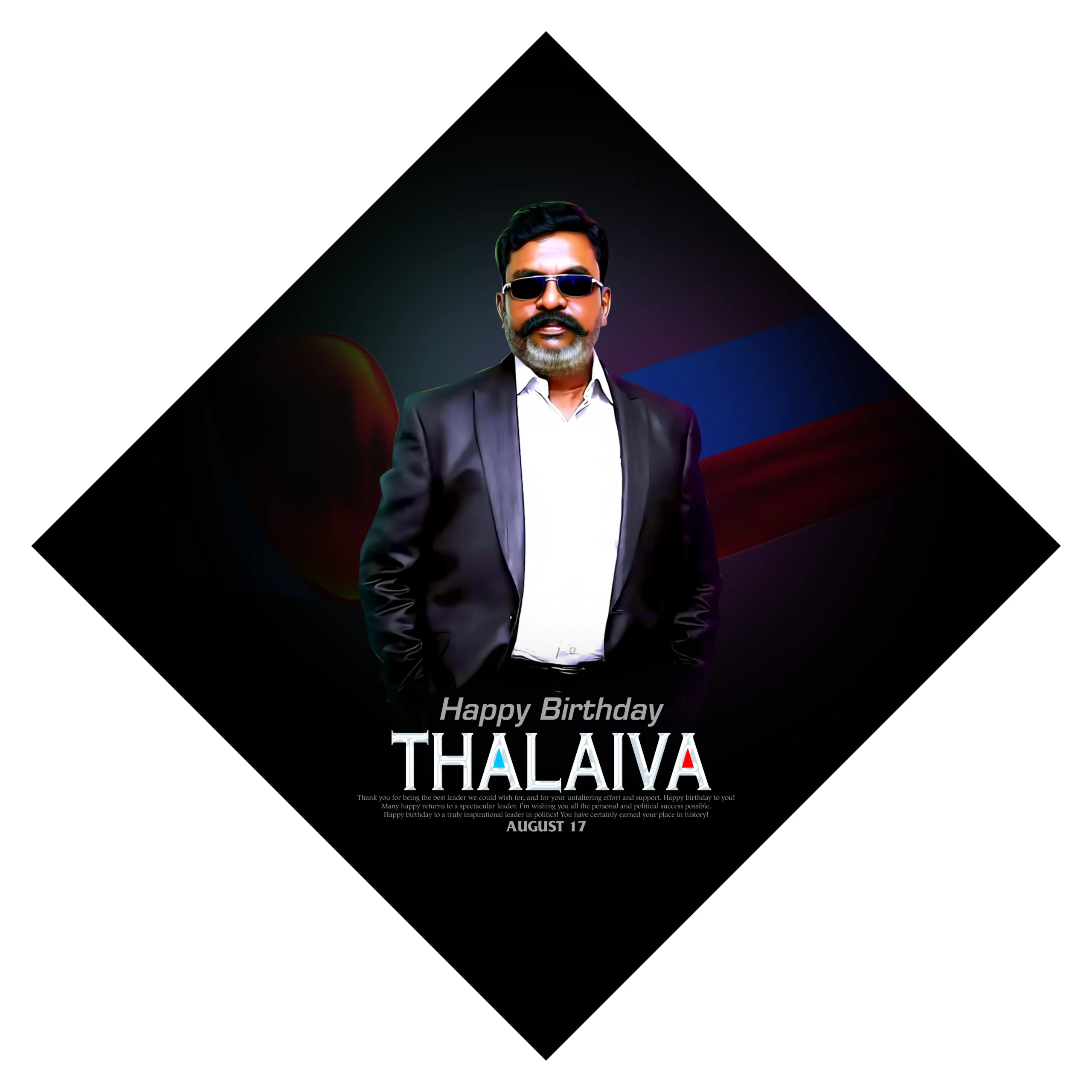 VCK Thirumavalavan Birthday Psd Collection Vol-02